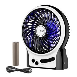 Battery Fan, EasyAcc Rechargeable Fan