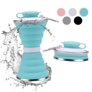 DARUNAXY Foldable Water Bottle