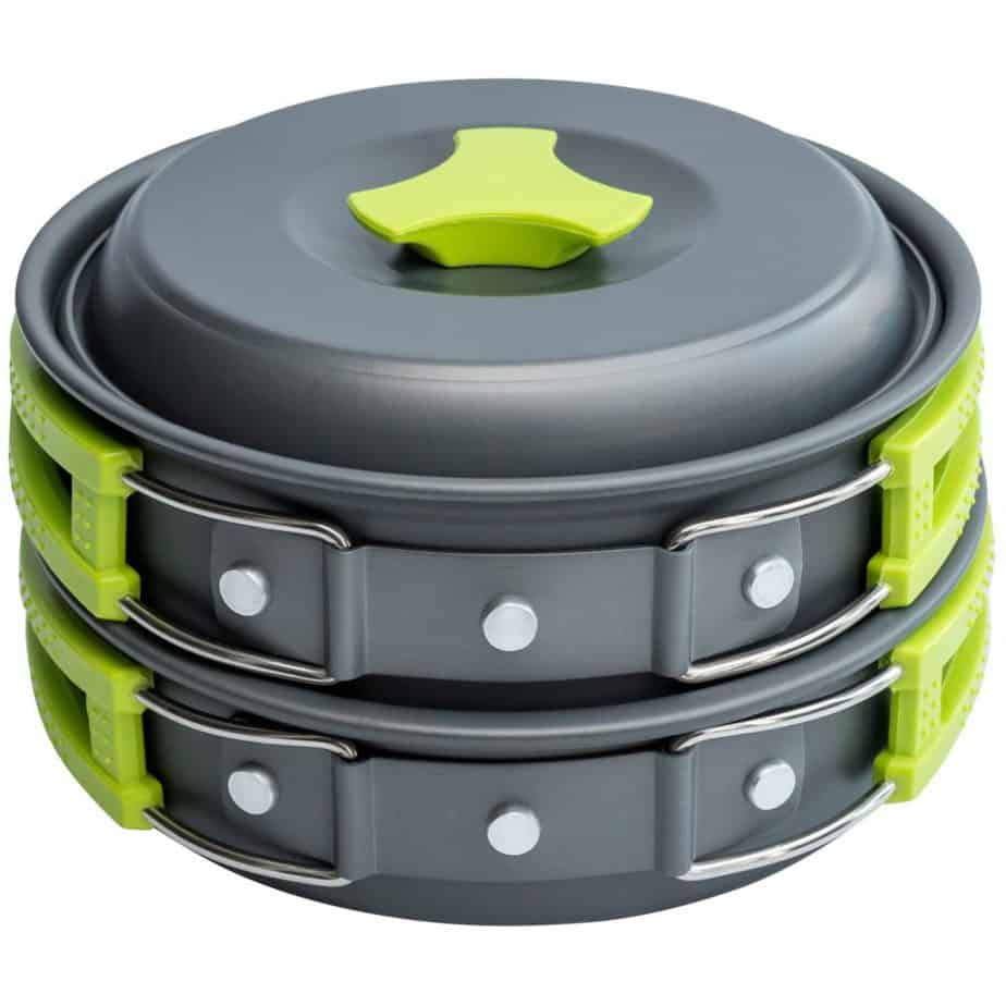 1 Liter Camping Cookware Mess Kit