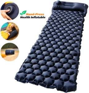 AirExpect Camping Sleeping Pad with Built-in Pump