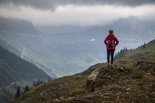 Hiking at Glacier National Park