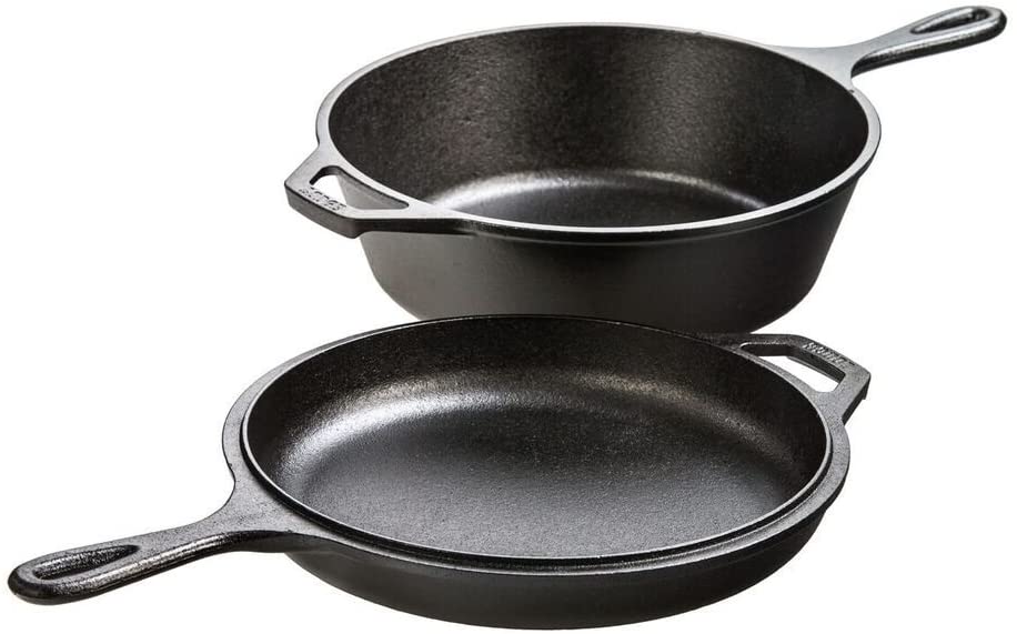 Lodge 10.25" Cast Iron Combo Cooker