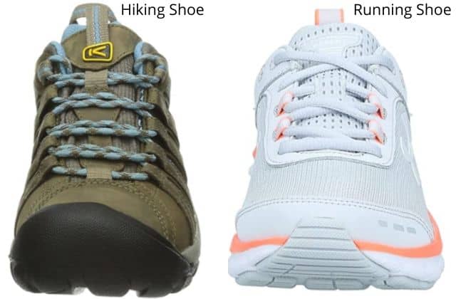 Hiking Shoe vs Running Shoe