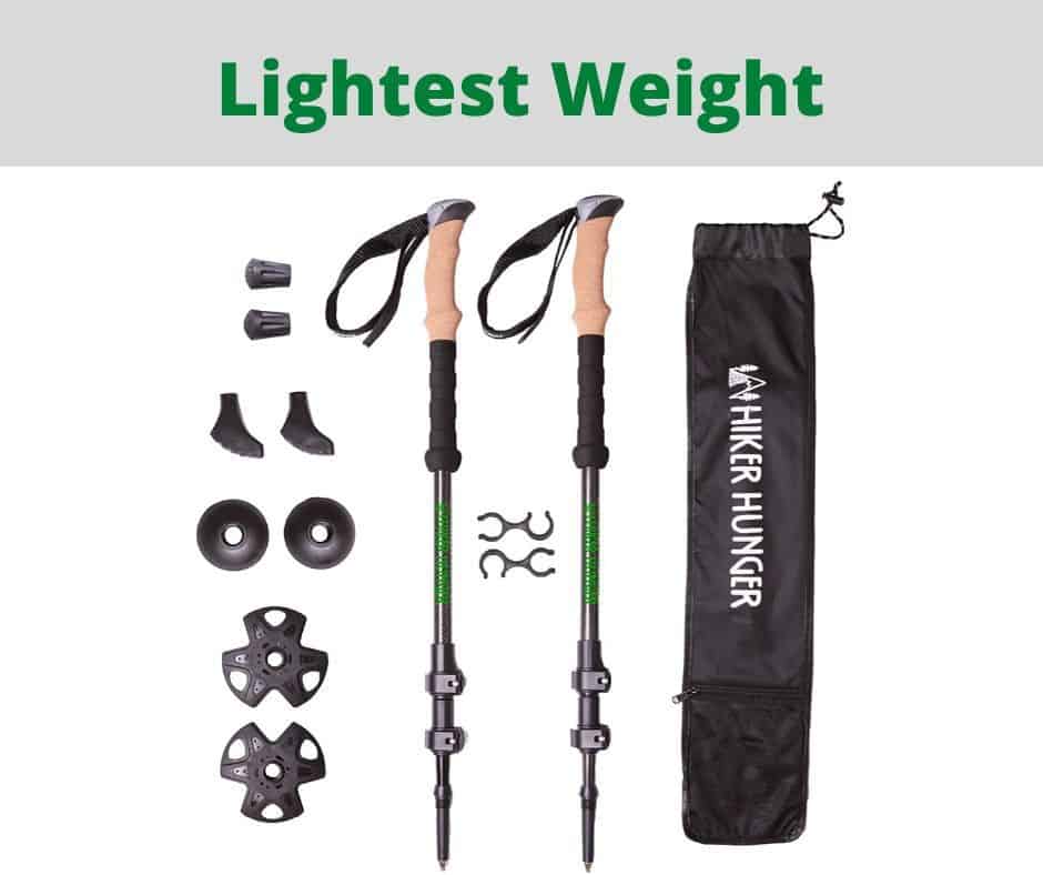 Hiker Hunger Carbon Fiber Trekking Pole 2.0