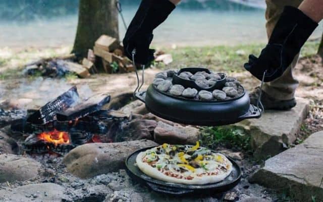 Campfire Cast Iron Cooking