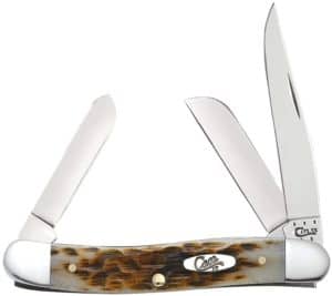 Case XX WR Pocket Knife Amber Bone Medium Stockman