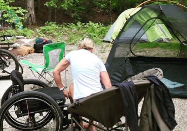 Disabled Camping