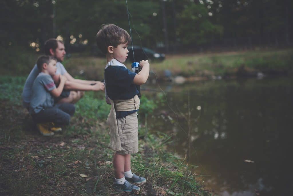 Fishing While Camping