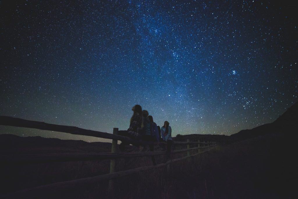 Star Gazing While Camping