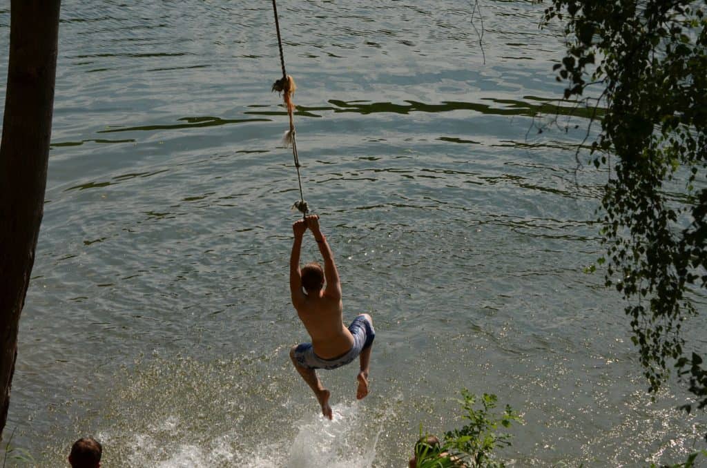 Camping Rope Swing