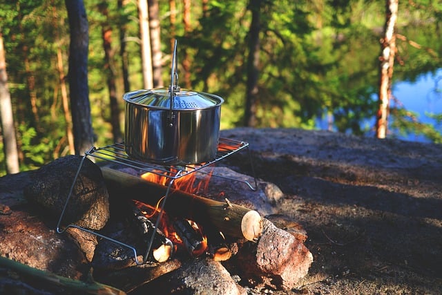 Cooking Outdoors with a Campfire