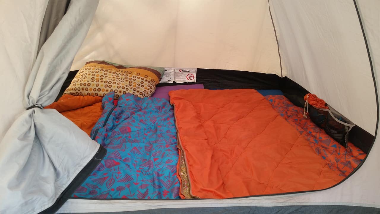 can you camp without a sleeping bag