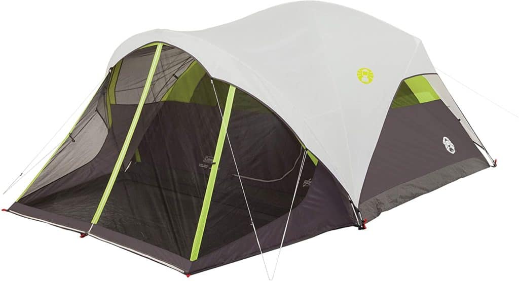Coleman 6-Person  Steel Creek Fast Pitch Dome Tent with Screen Room