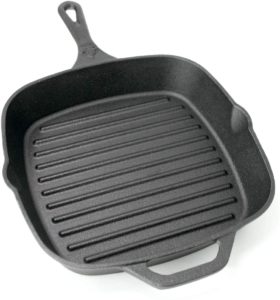 Backcountry Cast Iron Square Grill Pan