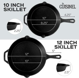 Cast Iron Skillet Sizing