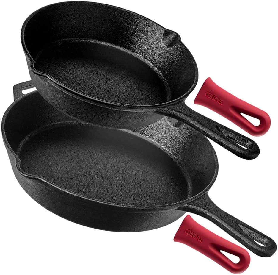 Cuisinel Cast Iron Skillet Set