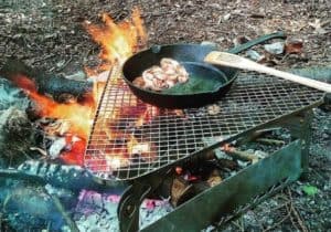 Cast Iron Campfire Cooking