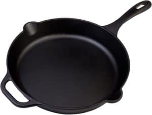 Victoria Large Cast Iron Skillet