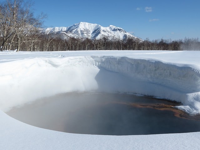 Winter Hot Spring