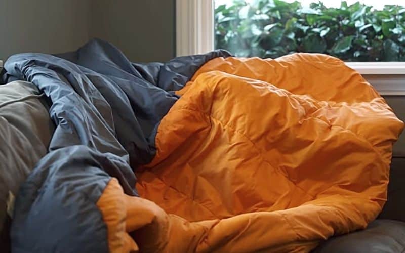 Lay the Sleeping Bag Out Overnight