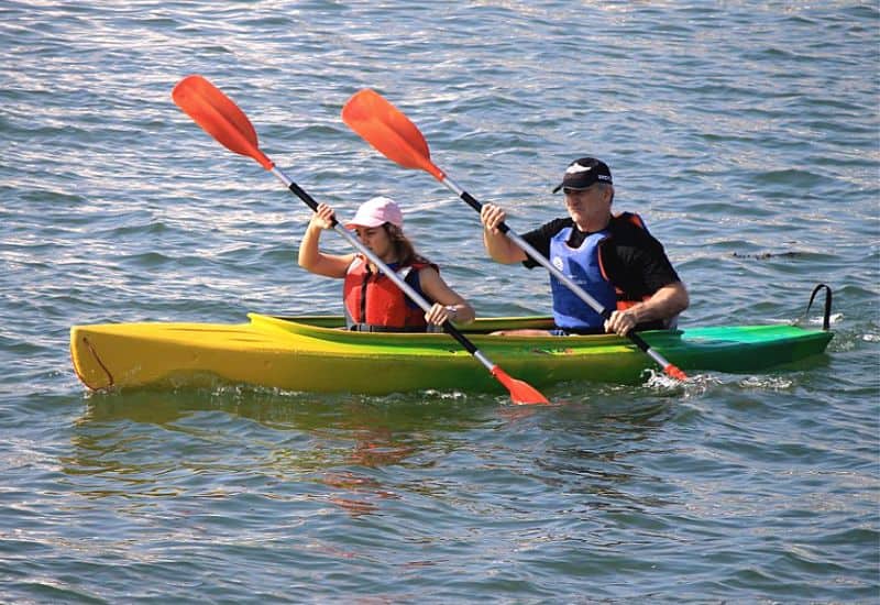 Tandem Kayaking